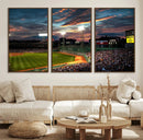 Fenway Park Wall Art Canvas Print | Large Baseball Stadium
