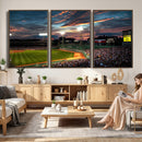Fenway Park Wall Art Canvas Print | Large Baseball Stadium