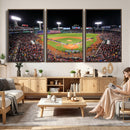 Fenway Park Wall Art Canvas Print | Large Baseball Stadium