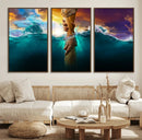 God Hand Wall Art Canvas Print by MyGreatCanvas | Canvas Wall Art Prints | Photo Prints & Wall Decor