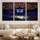 Madison Square Garden Basketball Print Canvas- Madison
