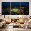 Michigan Wolverines Football Team Print - Michigan Stadium
