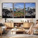 San Diego Padres Baseball Team Print - Petco Park Stadium