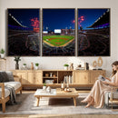 Truist Park Atlanta Braves Baseball Stadium Wall Art Print |