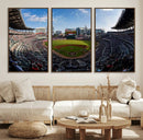 Truist Park Stadium Canvas Wall Art - Atlanta Braves Game