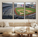 New York Yankees Baseball Team Print - Yankee Stadium Wall