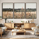 Rustic Field Landscape Wall Art Print, Giclee Canvas Wall