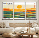 Framed Yayoi Kusama 1986 Wall Art Print – Japanese Wall Art