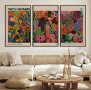 Framed Yayoi Kusama 1986 Wall Art Print – Japanese Wall Art