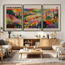 Framed Yayoi Kusama 1986 Wall Art Print – Japanese Wall Art