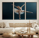 Ballet Dancer Wall Art – Framed Graceful Pose Canvas by MyGreatCanvas | Canvas Wall Art Prints | Photo Prints & Wall Decor