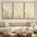 Grass Wall Art Print - Elegant Neutral Decor for Living
