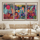 Yayoi Kusama Wall Art Canvas Print, Abstract Art, Large