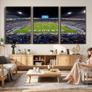 Kroger Field Canvas Wall Art - Kentucky Stadium Wall Art