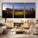 Iowa Hawkeyes Kinnick Stadium Wall Art Canvas Print, Framed