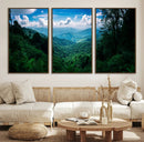 Tropical Jungle Wall Art Canvas Print – Framed Lush Valley by MyGreatCanvas | Canvas Wall Art Prints | Photo Prints & Wall Decor