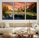 Yosemite Valley Wall Art Canvas Print – El Capitan Sunset by MyGreatCanvas | Canvas Wall Art Prints | Photo Prints & Wall Decor