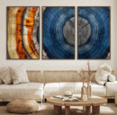 Abstract Tree Rings Wall Art Canvas Print – Modern Wood by MyGreatCanvas | Canvas Wall Art Prints | Photo Prints & Wall Decor