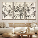 Running Horses Wall Art Canvas Print – Framed Galloping Herd by MyGreatCanvas | Canvas Wall Art Prints | Photo Prints & Wall Decor
