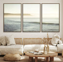 Coastal Cliffs Wall Art Canvas Print – Misty Ocean Seascape