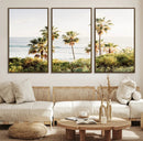 California Coast Palm Trees Wall Art Canvas Print – Framed by MyGreatCanvas | Canvas Wall Art Prints | Photo Prints & Wall Decor
