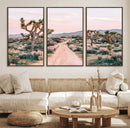 Joshua Tree Wall Art Canvas Print – Framed Desert Road Scene by MyGreatCanvas | Canvas Wall Art Prints | Photo Prints & Wall Decor