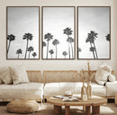 Minimalist Palms Wall Art Canvas Print – Framed Minimalist by MyGreatCanvas | Canvas Wall Art Prints | Photo Prints & Wall Decor