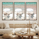 Calm Beach Wall Art – Framed Turquoise Water Canvas Artwork, by MyGreatCanvas | Canvas Wall Art Prints | Photo Prints & Wall Decor