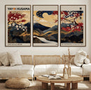Modern Japanese Wall Art Canvas Print – Framed Abstract by MyGreatCanvas | Canvas Wall Art Prints | Photo Prints & Wall Decor