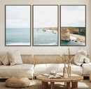 Twelve Apostles Wall Art Canvas Print – Framed Coastal