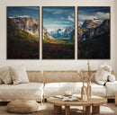 Yosemite National Park Wall Art Canvas Print – Framed