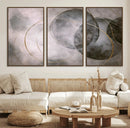 Abstract Grey Gold Wall Art – Modern Geometric Canvas by MyGreatCanvas | Canvas Wall Art Prints | Photo Prints & Wall Decor