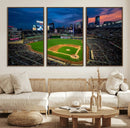 Target Field Wall Art Canvas Print – Baseball Stadium by MyGreatCanvas | Canvas Wall Art Prints | Photo Prints & Wall Decor