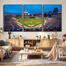 Target Field Stadium Wall Art Canvas Print – Minnesota Twins