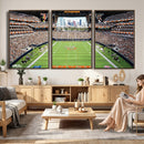 Chicago Bears Soldiers Field Wall Art Canvas Print – Framed