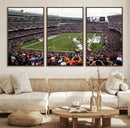 Chicago Bears Soldier Field Wall Art Canvas Print – Framed by MyGreatCanvas | Canvas Wall Art Prints | Photo Prints & Wall Decor