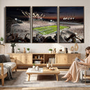 Penn State Stadium Wall Art Canvas Print, White Out Football