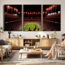 Tennessee Neyland Stadium Wall Art, Sports Arena Canvas