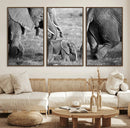 Wild Elephant Wall Art Canvas Print by MyGreatCanvas | Canvas Wall Art Prints | Photo Prints & Wall Decor