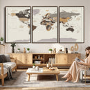 World Map Wall Art Print