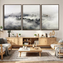 Foggy Forest Wall Art Canvas Print, Misty Pine Tree by MyGreatCanvas | Canvas Wall Art Prints | Photo Prints & Wall Decor