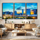 Atlanta Skyline Wall Art Canvas Print, Atlanta Downtown by MyGreatCanvas | Canvas Wall Art Prints | Photo Prints & Wall Decor
