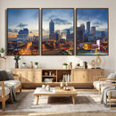 Atlanta Skyline Wall Art Canvas Print, Atlanta Downtown by MyGreatCanvas | Canvas Wall Art Prints | Photo Prints & Wall Decor