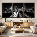 Atlanta Skyline Wall Art Canvas Print, Atlanta Downtown by MyGreatCanvas | Canvas Wall Art Prints | Photo Prints & Wall Decor