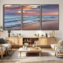 Ocean Sunset Wall Art Canvas Print – Coastal Beach by MyGreatCanvas | Canvas Wall Art Prints | Photo Prints & Wall Decor