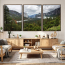 Yosemite Valley Wall Art Canvas Print – Misty Mountain by MyGreatCanvas | Canvas Wall Art Prints | Photo Prints & Wall Decor