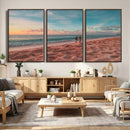 Pastel Beach Wall Art Canvas Print – Soft Coastal by MyGreatCanvas | Canvas Wall Art Prints | Photo Prints & Wall Decor