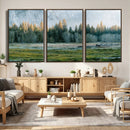 Forest Meadow Wall Art Canvas Print, Pine Tree Landscape by MyGreatCanvas | Canvas Wall Art Prints | Photo Prints & Wall Decor