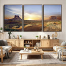 Monument Valley Desert Wall Art Canvas Print, Southwest by MyGreatCanvas | Canvas Wall Art Prints | Photo Prints & Wall Decor
