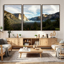 Yosemite Valley Mountain Wall Art Canvas Print, Granite by MyGreatCanvas | Canvas Wall Art Prints | Photo Prints & Wall Decor